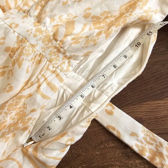 NWT! Sabo Luxe Aura Linen Above Elbow Sleeve Bubble Tulip Mini Dress, S - Picture 9 of 14